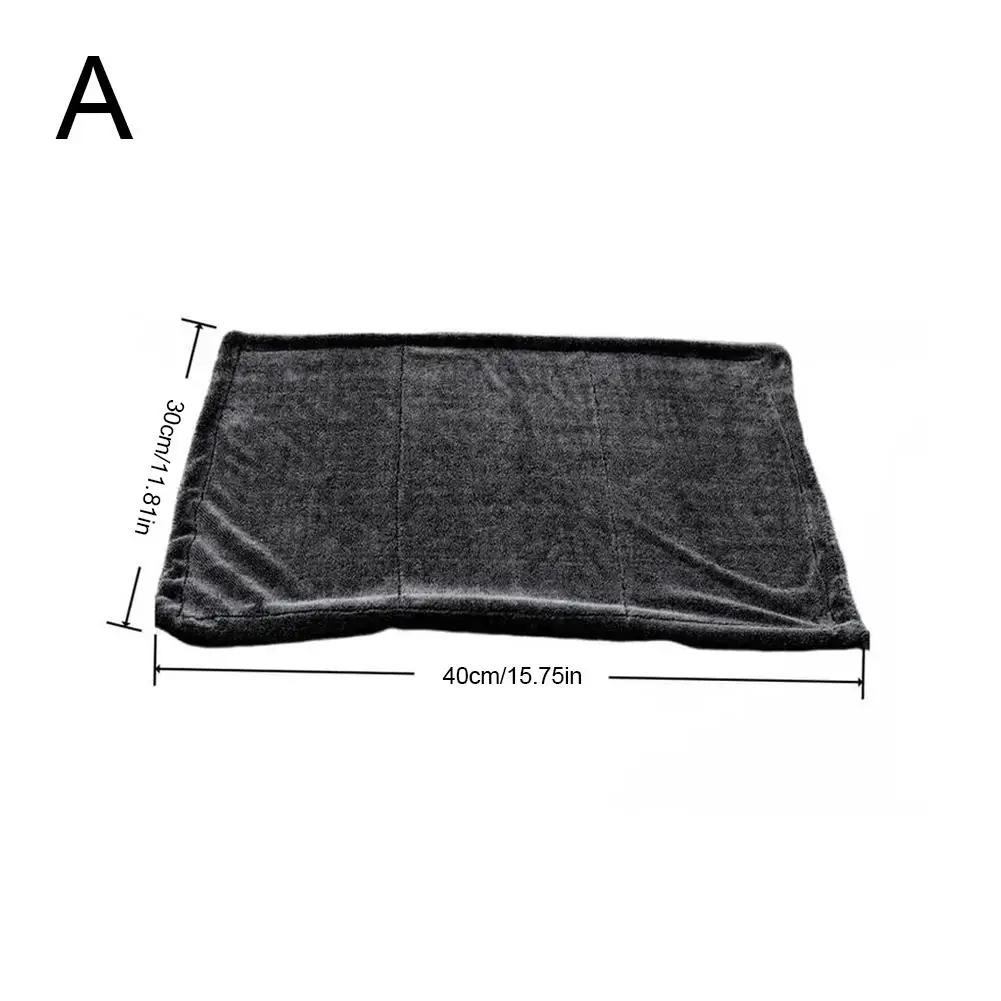 Car Towel Car Cleaning Towel Double-Sided Thicken Ultra Wash Washing Car Towel Cloth Cleaning Drying Accessories Absorbent E8J1