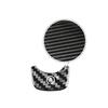 Black Carbon Fiber Car Engine Start Stop A Button Cover For Benz A B  +