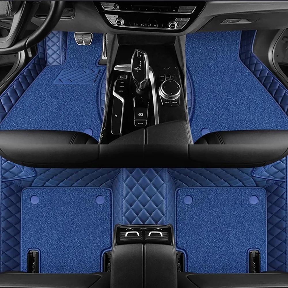 Двухслойные 5D Индивидуальные Автомобильные Коврики Для Jeep Grand Cherokee Авто Коврики Подкладки под ноги Авто Аксессуары voiture