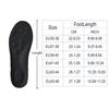 High Elasticity Latex Sport Insoles 1 Pair - Soft Arch Support Orthopedic Breathable Deodorant Shock Absorbing Shoe Pads