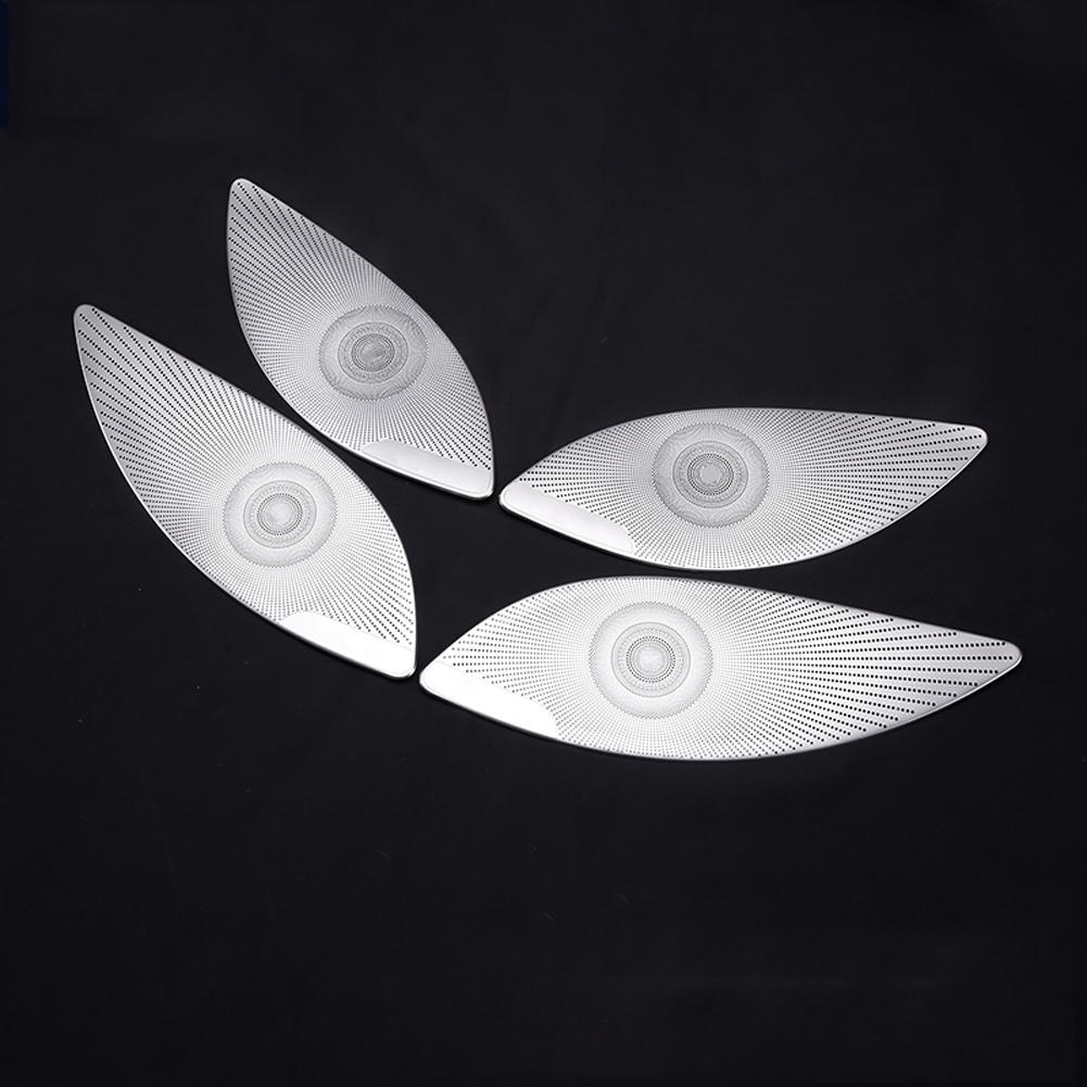 AAUH1 For Mercedes Benz E Class W213 E200 E220 E260 E300 E350 AMG E43 E53 E63 2016-2023 Car Front Rear Door Audio Speaker Cover Trim
