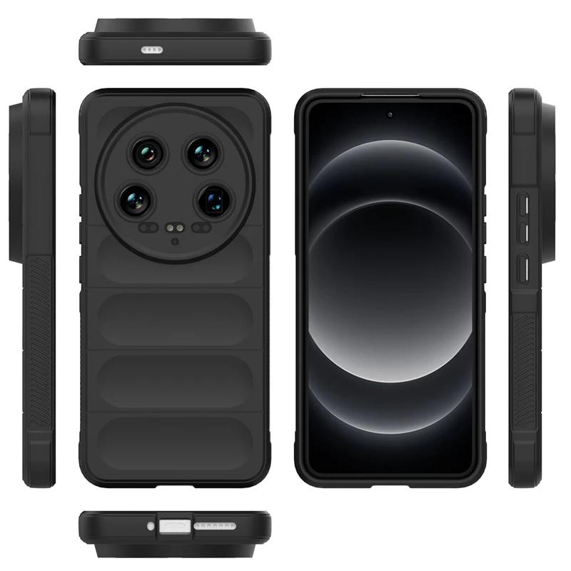 Чехол для Xiaomi 14 Ultra Xiaomi 14UltraMax задняя крышка чехол мягкий силиконовый противоударный чехол для телефона защита от падения Funda Coque