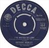 7inch Record ANTHONY NEWLEY - I've Waited So Long 45F11127 Decca 1959 UK Pop Used