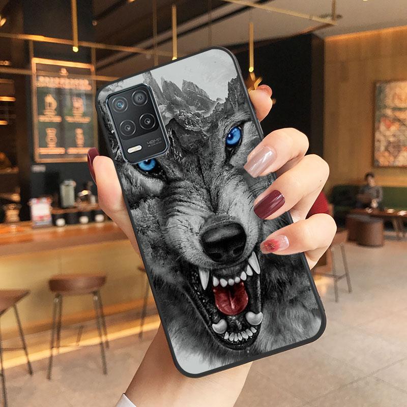 Wolf Lion Tiger Eagle Phone Case for OPPO Realme GT 2 Pro X2 Pro XT C25S 8 7 6 Pro 6i GT Master C3 C21 C21Y C11 X3 SuperZoom