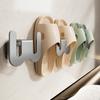 Slipper Drying Rack No Punching Hole Anti-slip Waterproof Bathroom Slipper Holder Quick Installation Great Load Bearing Flip Flops Wall Organizer