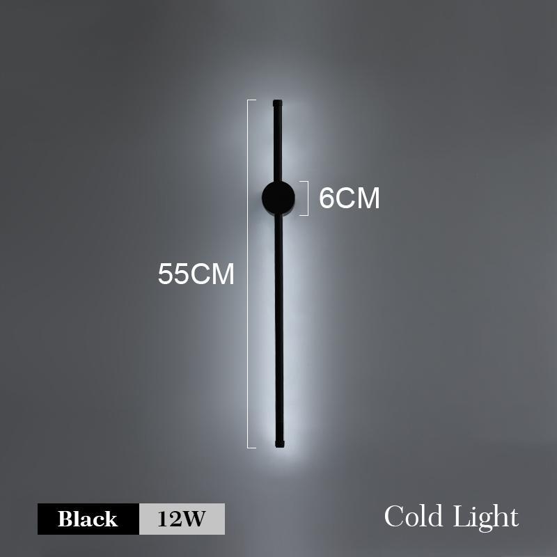 Светодиодный настенный светильник, современный длинный настенный светильник, регулируемый для дома, спальни, лестницы, гостиной, настенного бра, освещения, дивана, фона
