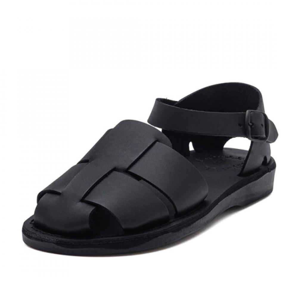 Jerusalem Sandals Gemma Black 1070 Gemma Black