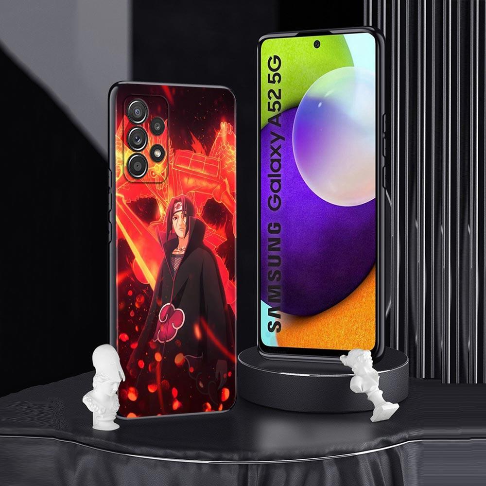 Чехол для телефона Наруто Учиха Итачи для Samsung Galaxy A13 A33 A53 A73 A23 A12 A52 A51 A32 A21s A71 A31 A02s A72 A41 A03s A22 A52s