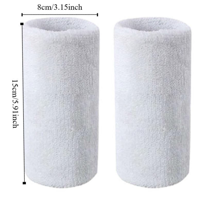 Fitness Exercise Tennis Basketbal Gym Yoga Sweatband Wristband Arm Band Sweat Band