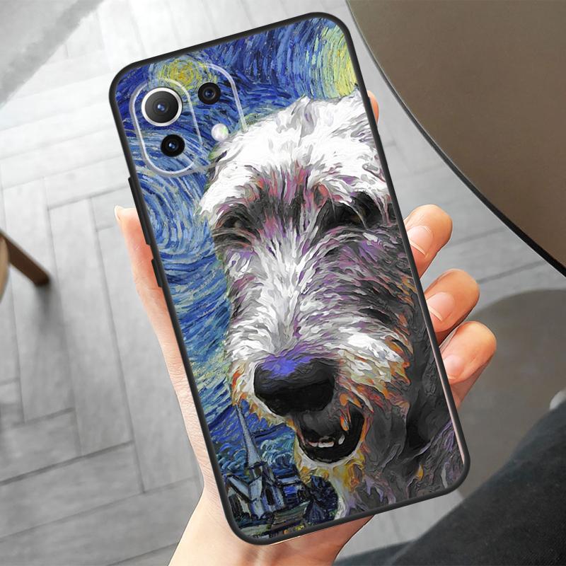 Irish Wolfhound Dog Case For Xiaomi 14 Ultra 11T 12T 13T Pro 12 13 Lite POCO F6 Pro M6 X3 X5 X6 M5s F3 F5 Cover