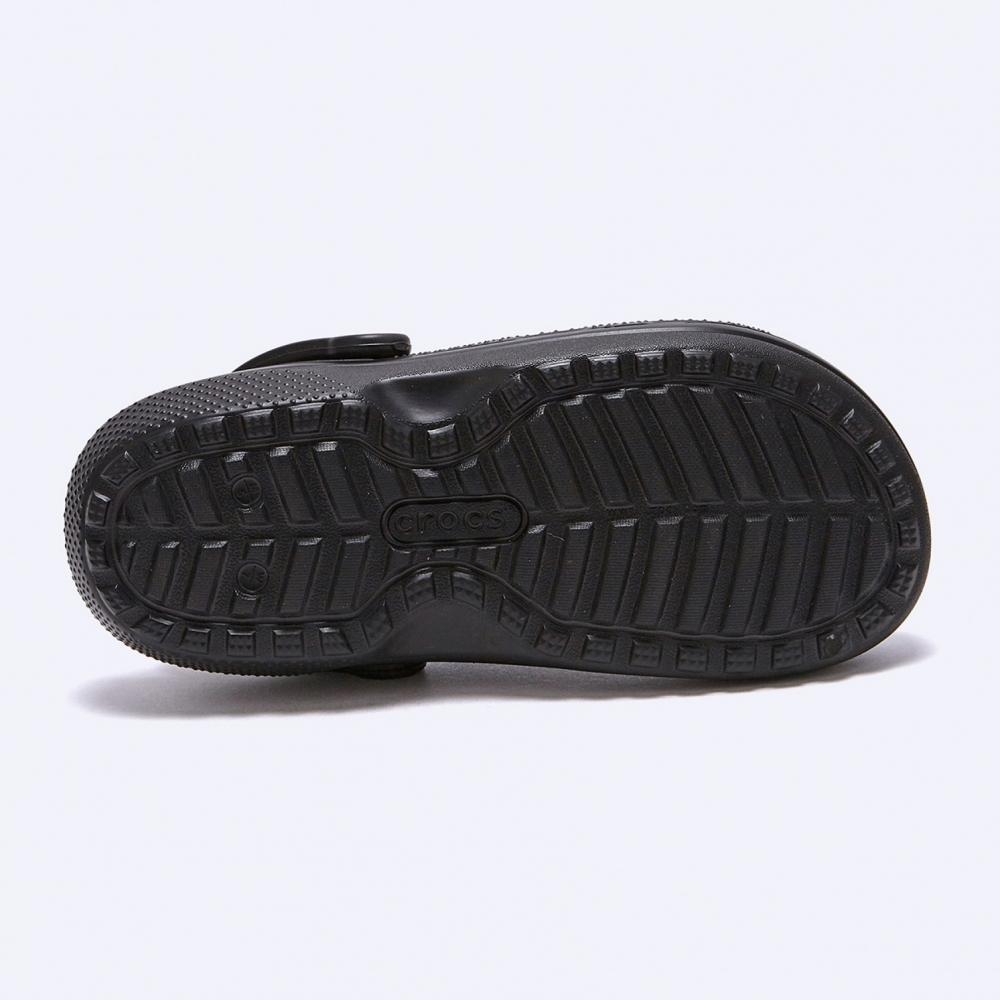 Crocs Классические сабо с подкладкой, черные 203591 060