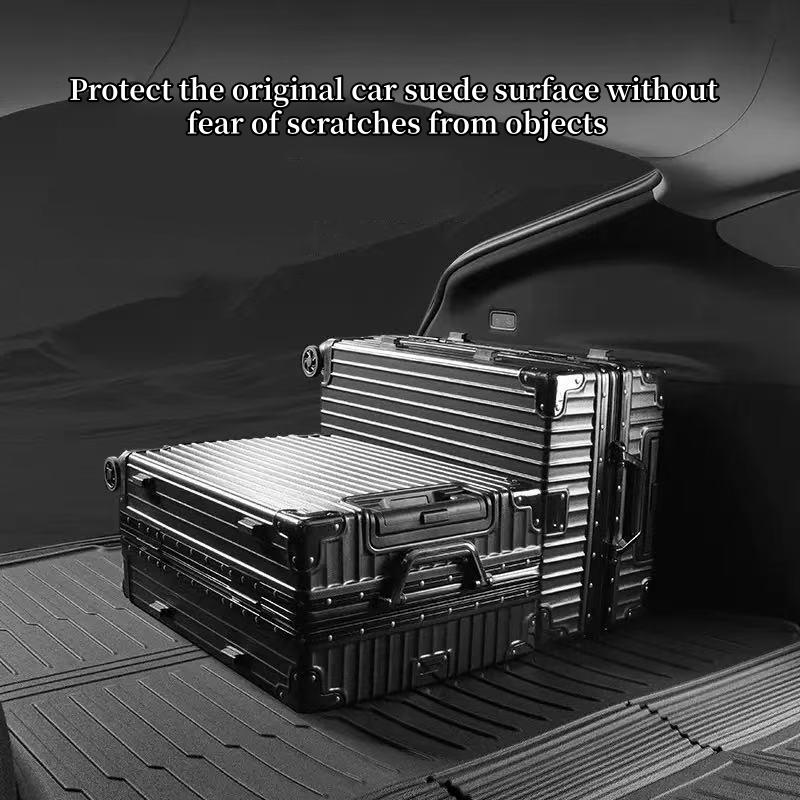 Integrated Trunk Backrest Pad For Tesla Model Y Juniper 2025 TPE All-Weather Trunk Cargo Liner Anti Dirty Trunk Protective Pad