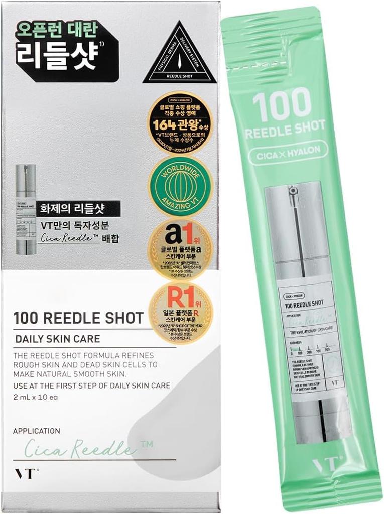 VT COSMETICS CICAReedle shot 100 Стикер (2 мл*10)