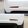 Для Tesla Model 3 Model3 2017-2022 автомобильный задний бампер стоп-сигнал задний стоп-сигнал поворотный отражатель Предупреждающий противотуманный фонарь в виде корпуса