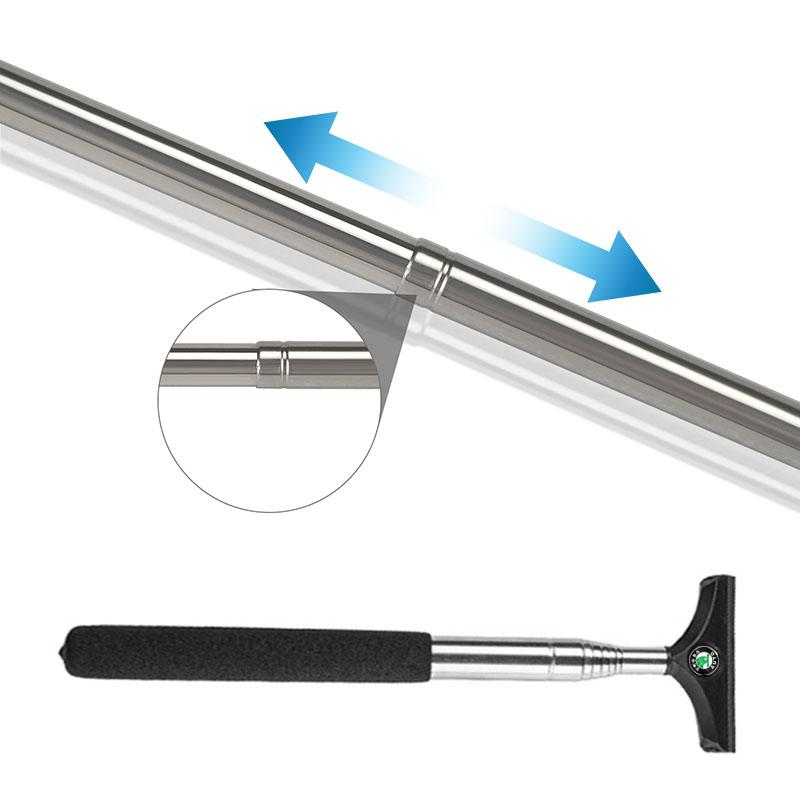 Дворник зеркала заднего вида автомобиля Выдвижная ручная щетка для чистки Для Skoda Octavia MK2 MK3 2 3 A7 Fabia Karoq Kodiaq Superb Rapid Kamiq