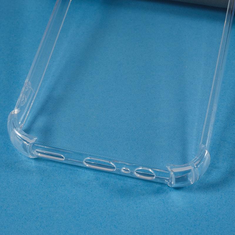 For Samsung Galaxy A14 4G/5G Transparent TPU Phone Case Anti-drop Corners Cell Phone Cover