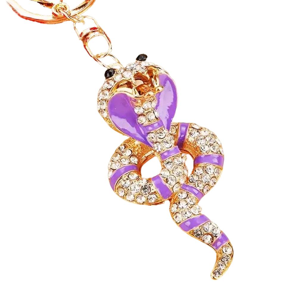 Кулон-брелок в виде змеи из сплава, шарм, брелок для ключей, аксессуар для сумки, шарм для сумки, подходит для модных молодых взрослых, подарок