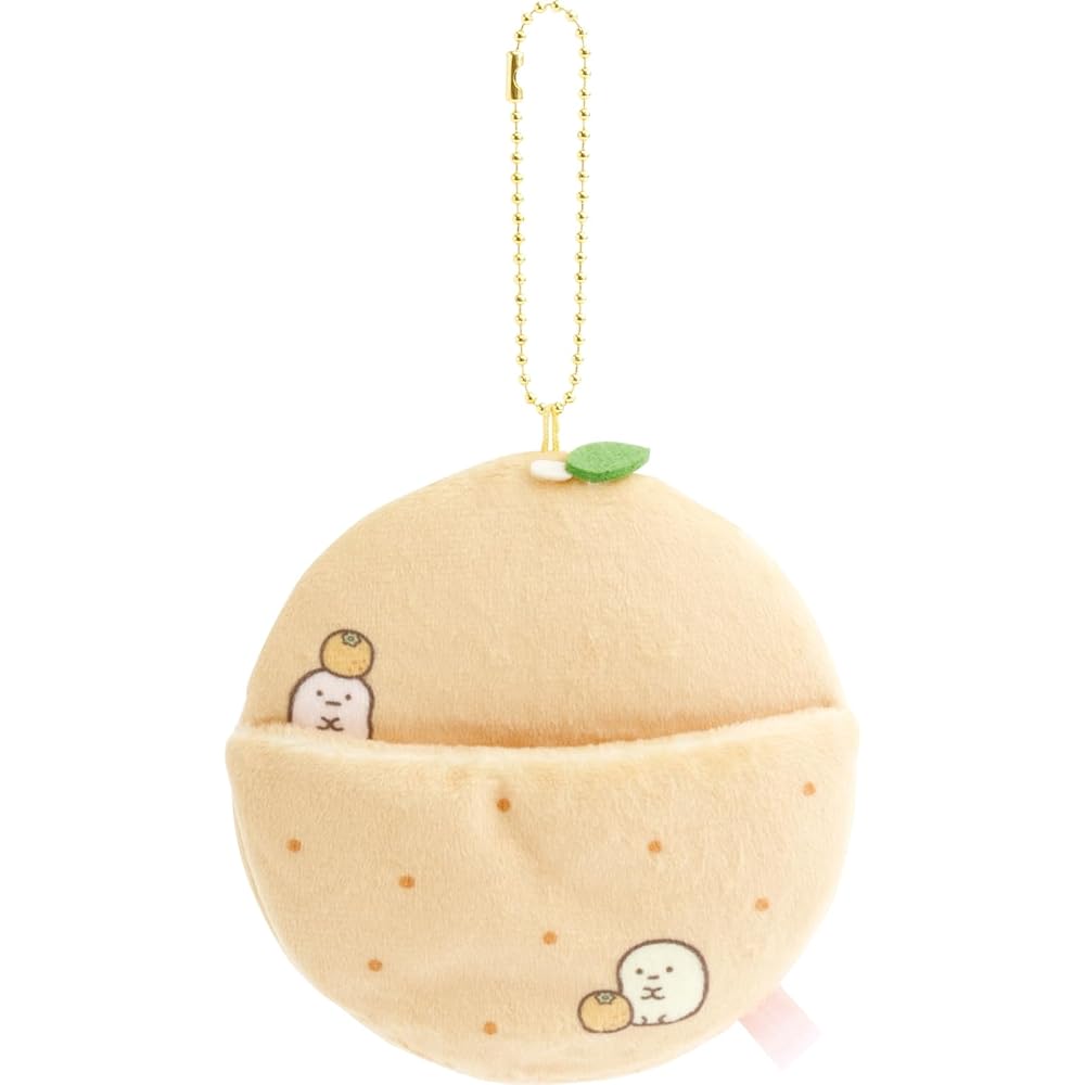 Плюшевая игрушка Sumikko Gurashi Коллекция Апельсиновый Фруктовый Салон Миниатюра 10 см