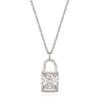 Серебряное колье Twinkle Lock OTN222805QWW