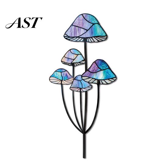 Decorative Planter Insert Colorful Stake, Double-Sided, Flower Pot Decor Metal Plant Inserts Insect Animal Stake for Pots Bed Decoration Balcony
