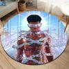 LilNasX Round Area Rug,Carpet Rug for Living Room Bedroom Sofa Playroom Decor,Non-slip Floor Mat