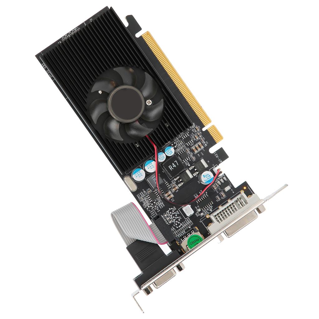 Видеокарта для настольного компьютера Видеокарта PCI Эффективные компьютерные аксессуары GT210 1 ГБ 64 бит