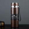 316 Stainless Steel Insulated Travel Water Bottle With Strap 800ml 1000ml Outdoor Hiking Camping Gym Car Use