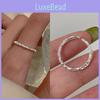 Stylish Minimalist Geometric Copper Ring For Women Ins Luxury Design 2023 Spring