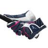 MIZUNO Golf Double 2024 5MJWB451 Gloves, Grip, Model, Women's, Pair, Navy, 18cm,