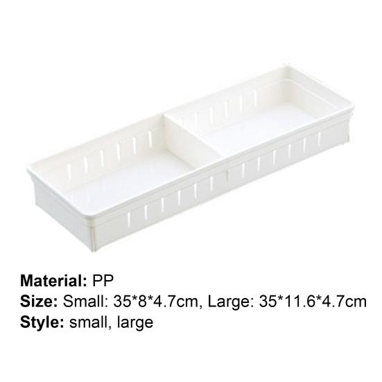 Ящик для хранения ящика, грязезащитный, моющийся, ПП, перегородки для ящиков для домашнего офиса для ванной комнаты