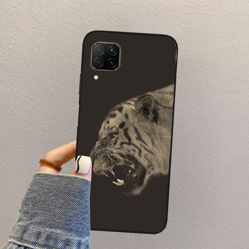 Animal Lion Tiger For Huawei Nova Y70 Y90 Y60 Y73 Y72 Y61 Y91 12s 12i 11i 8i 9 10 SE P40 Lite P60 P30 Pro Case