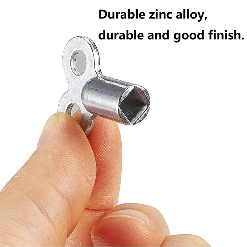 5Pcs Radiator Bleed Key Heater Bleed Key Suitable For All Radiators Radiator Bleeder Key Heater Square Key Household