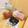 Scarf Small Square Bag New Mobile Phone Bag Crossbody Bag Diamond Chain Shoulder Bag Women's Handbag