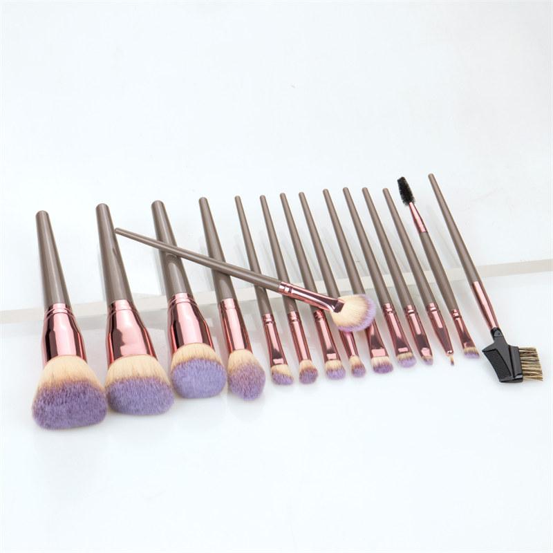 7/10/15 шт., профессиональный набор кистей для макияжа с сумкой, тональный крем, тени для век, ресниц, бровей, косметические инструменты для макияжа, красоты GZW
