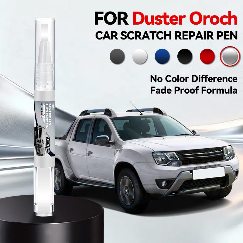 Car Paint Repair Pen For 2015-2023 Renault Duster Oroch Paint Scratch Repair Accessories Fire Red Pearl Black Glacier White
