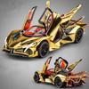 1:24 Аполлон Проект Evo Сплав Гальванизированный Модель Спортивного Автомобиля Литье под Давлением Металлические Гоночные Автомобили Модели Звук Свет Детская Игрушка Подарок
