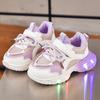 Children Led Shoe Girls LED Lighted Sneakers Glowing Shoe for Kids Breathable Casual Infant Toddler Baby Shoes
