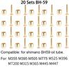 MEROCA 4/10/20set Mountain Bike oil needle Hydraulic brake olive head For SHIMANO BH90 BH59 SRAM MAGURA TEKTRO Cycling parts
