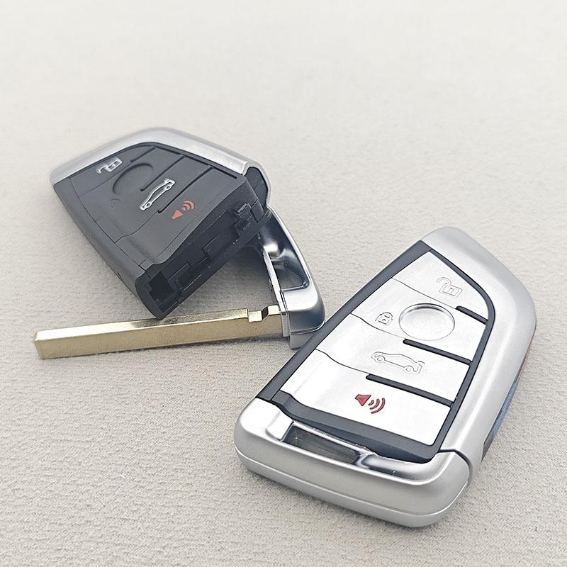 Car Remote Key Housing Repair Shell For BMW F10 F20 F30 F48 X1 X3 X4 X5 3/4 Button Smart Fob Blank Case Auto Accessories