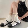 Ladies Spring and Autumn Fashion New Lace Bow Lace Calf Socks