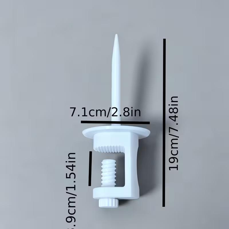 Держатель для пряжи для вязания крючком, напечатанный на 3D-принтере, нескользящий, съемный, экономичный по месту, диспенсер для ниток для любителей домашнего вязания и рукоделия