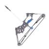 Mini Compound Bow And Arrow Set With 4 Arrows Stainless Steel Mini Archery Bow Practice Set For Adults Hunting Recreational