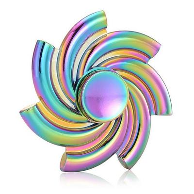 Emergency Metal Fidget Spinner Pipe Wing, популярные корейские головоломки