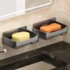 Bathroom Soap Holder Without Drilling Bathroom Shower Storage Soap Tray Mesh Rack Wall Soap Dish Organizer Bathroom Accessories