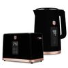 Electric Kettle 1.7L + Digital Toaster Berlinger Haus Bh-9540 Black Rose