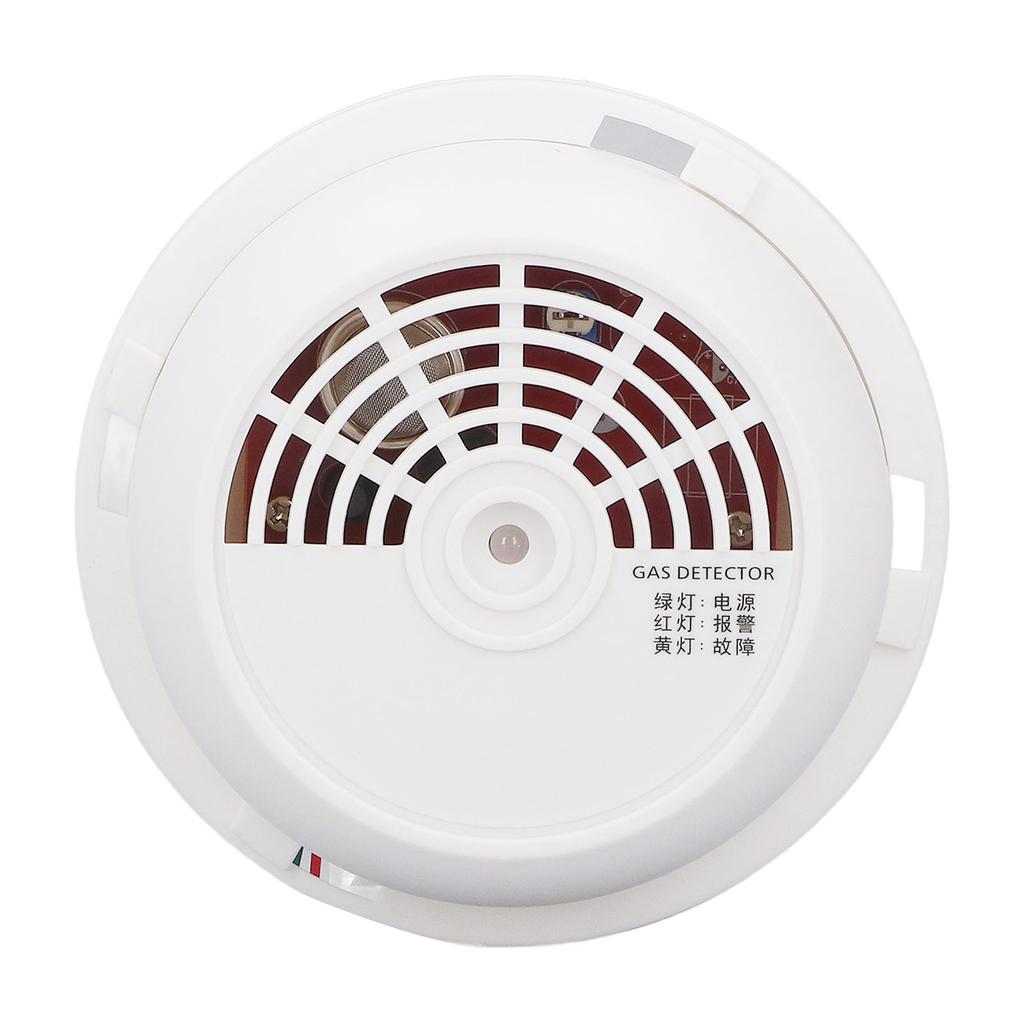 Детектор природного газа ABS Потолочная сетевая сигнализация Звуковое и световое оповещение Газовая сигнализация для дома Safe 12?28В
