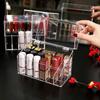 Multifunctio Makeup Lipstick Case Makeup Organizer Storage Box Lipstick Display Stand Holder Cosmetic Jewelry Organizer Box