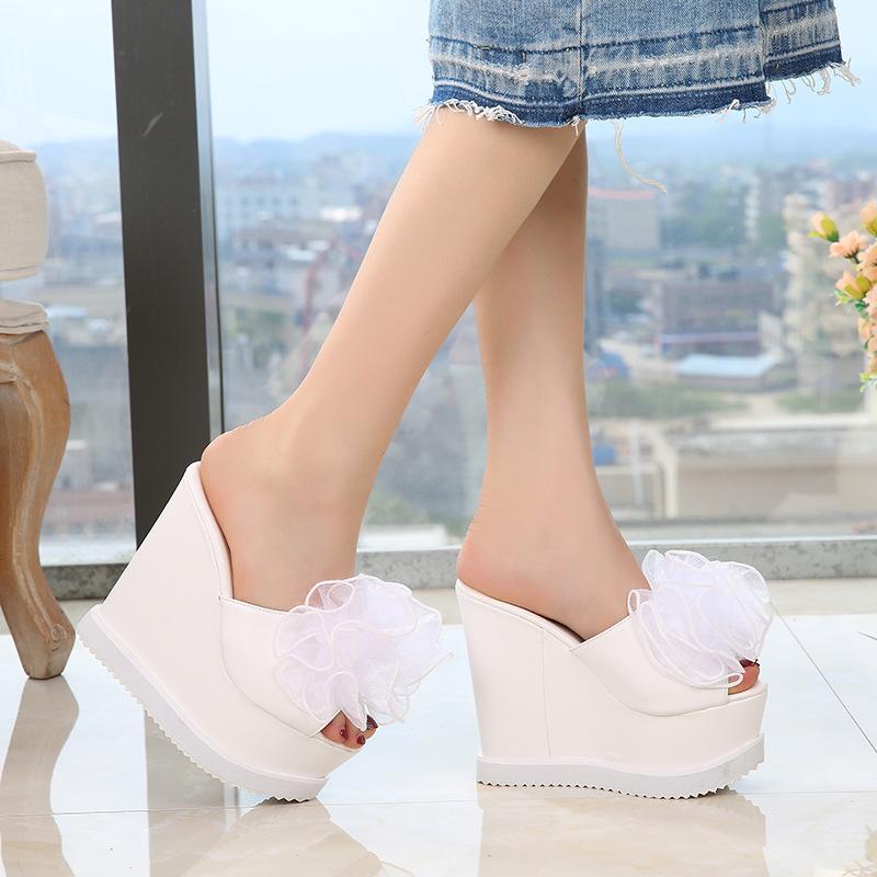 Модная женская обувь для сцены, ночного клуба, подиума, туфли на высоком каблуке, весна и лето, новые сандалии-бублики 15 см e896yu