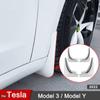 4 шт./компл. для Tesla Model 3 2017 брызговики защитные щитки ABS карбоновое волокно узор брызговик модель Y 2023 2022 авто