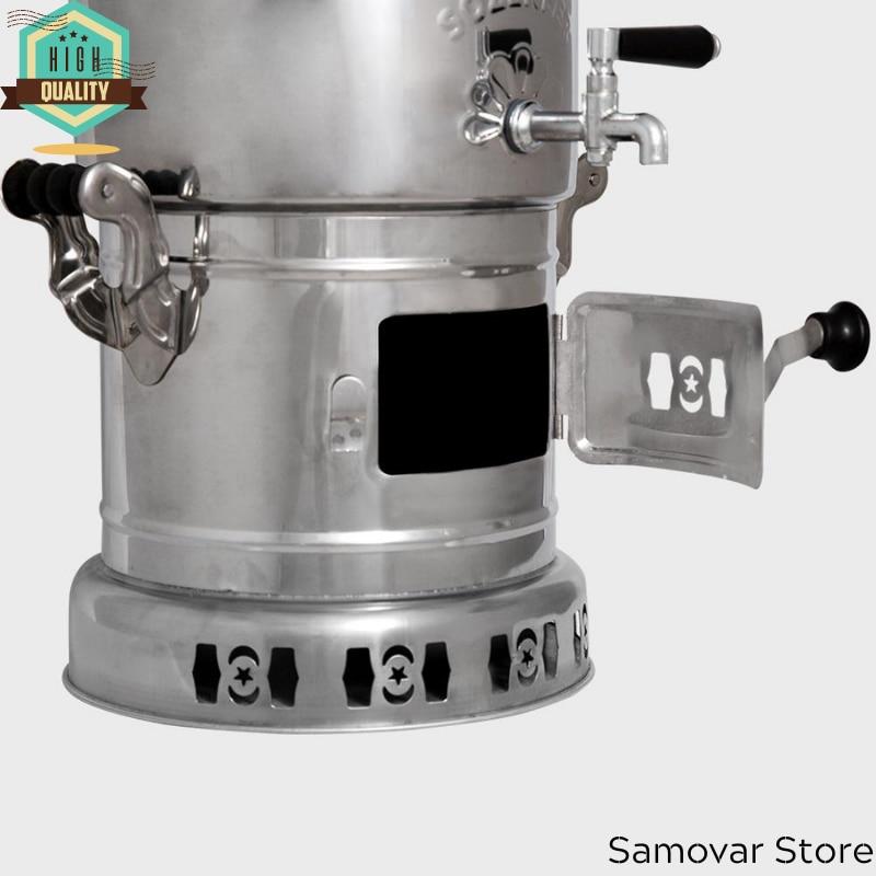 Разборный дровяной самовар, подогреватель чая Походный чайник Чайник подогреватель печка Чайный самовар Пикник самовар дровяная угольная печь походный стальной самовар